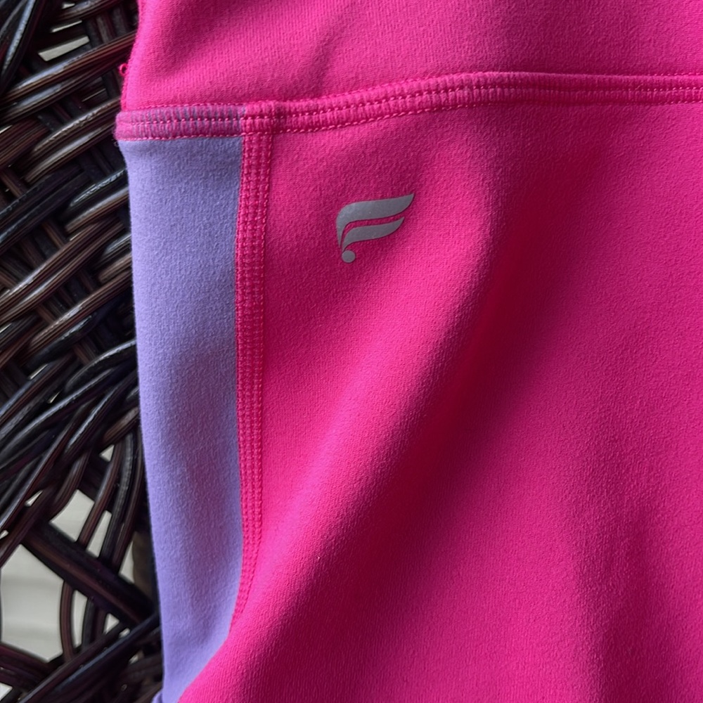 Fabletics Powerhold Made By Fabletics Pink Capris… - image 5